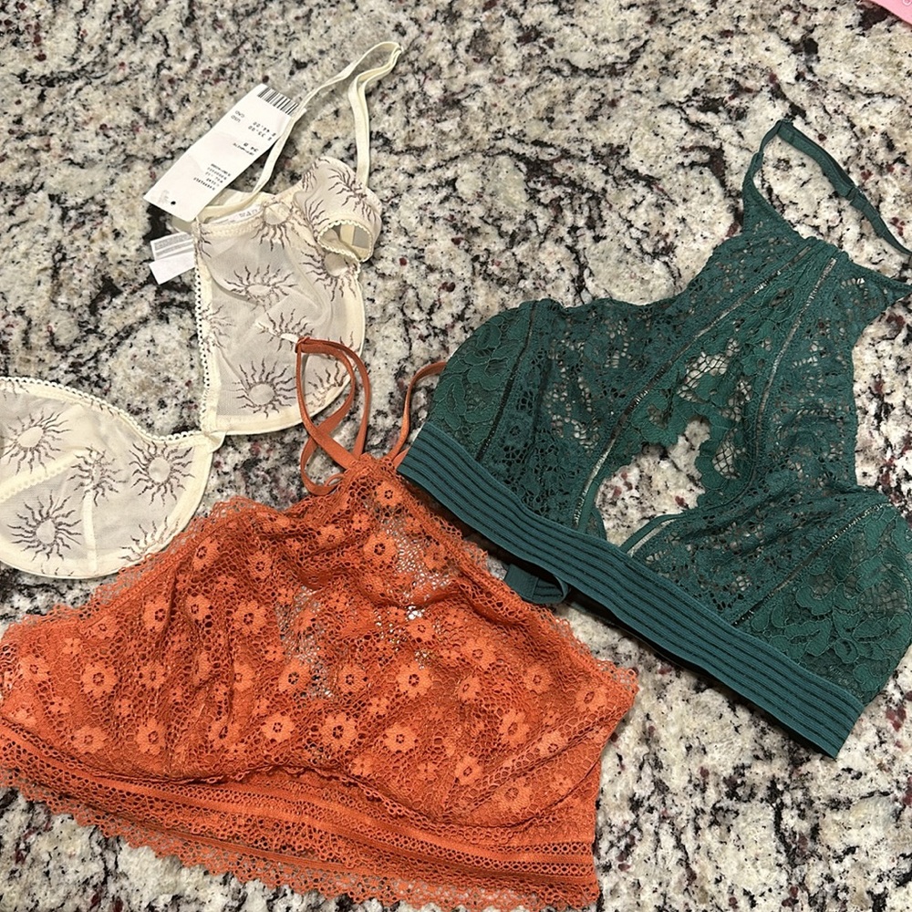 Urban Outfitters Bralettes (pack of 3)